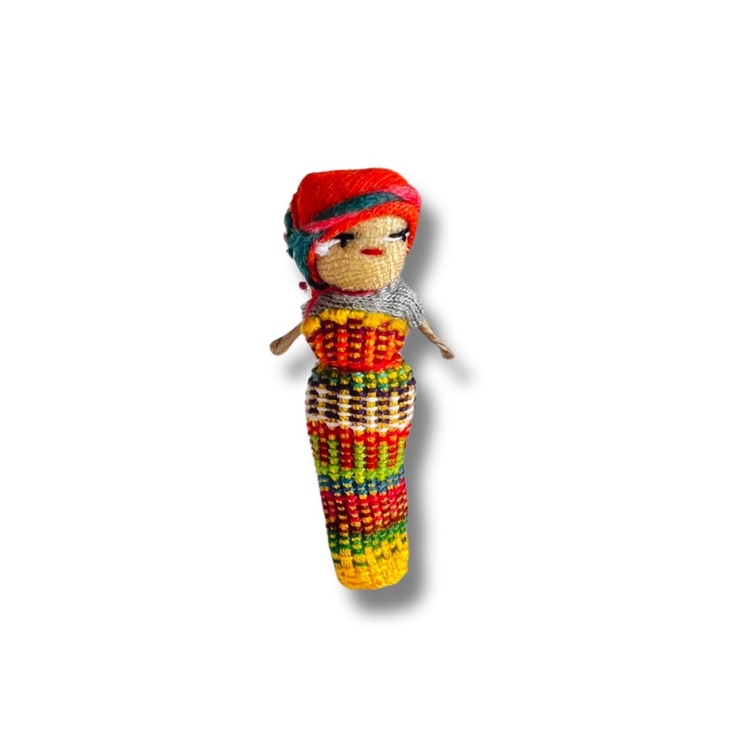 Lumily - Wholesale Doll - Kids - Worry Doll Crochet Pouch with Four Dolls - Guatemala8
