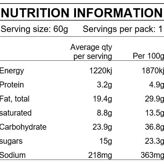 Crumble Charms - Wholesale Biscuit - Salted Chocolate Chip Cookie (6 Pack)1