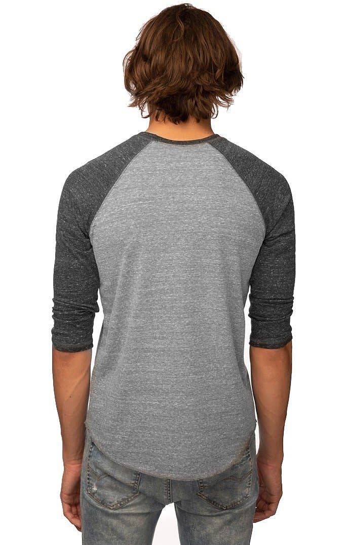 Royal Apparel - Wholesale T-Shirt - Men's - UNISEX TRIBLEND RAGLAN BASEBALL SHIRT12