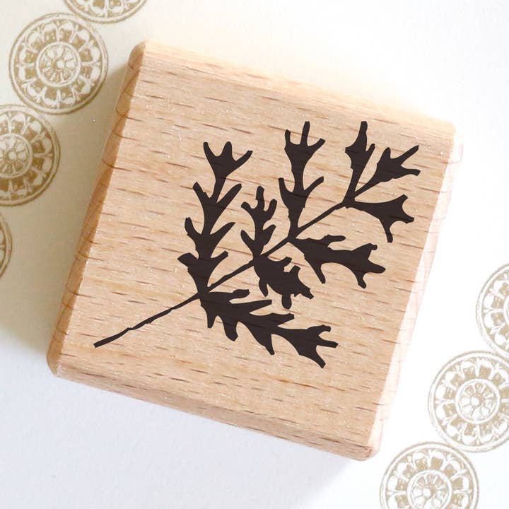 Tampon - petite feuille pointue pour la vente par Emadam - Art & Design