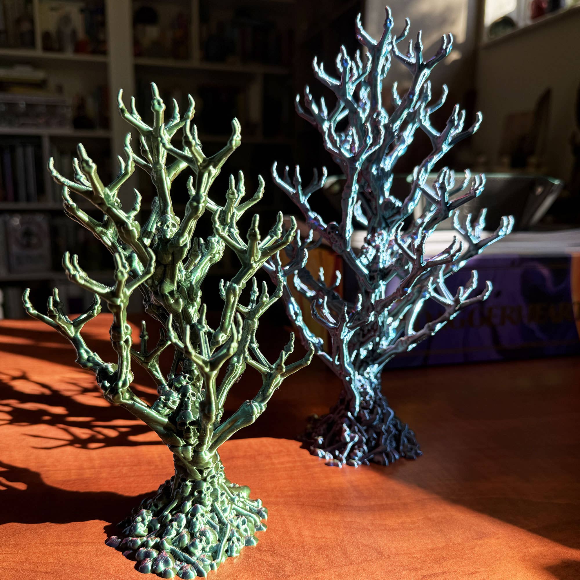 American Carver LLC - Wholesale Dice - Bone Tree Dice Keeper | TTRPG, D&D, Pathfinder, CoC1