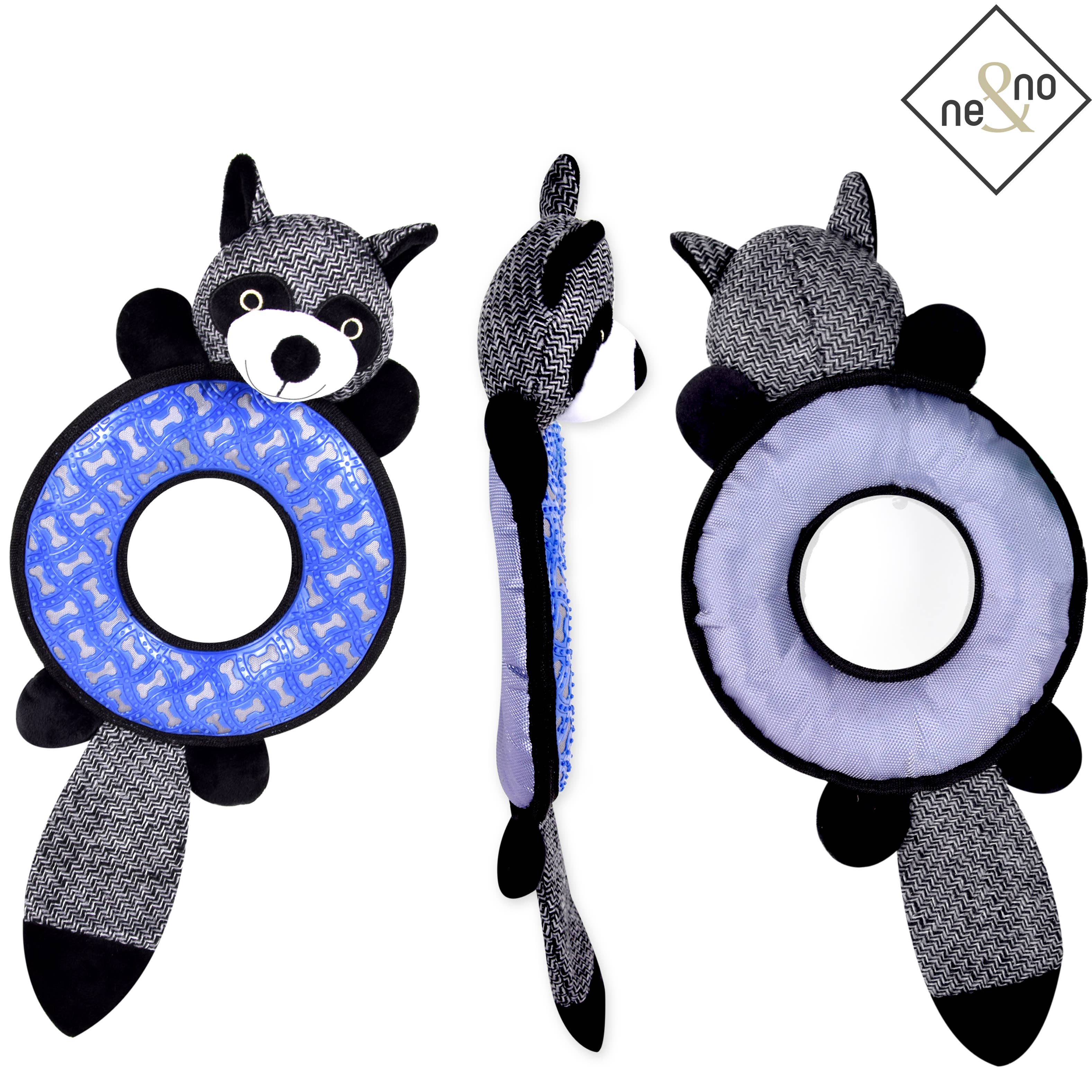 ne&no - Wholesale Pet Plush Toy - Dog - ne&no® Dog Toy Raccoon - squeaks and rustles4