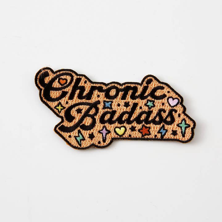Punky Pins – wholesale Patch – Chronic Badass Iron-on Patch3