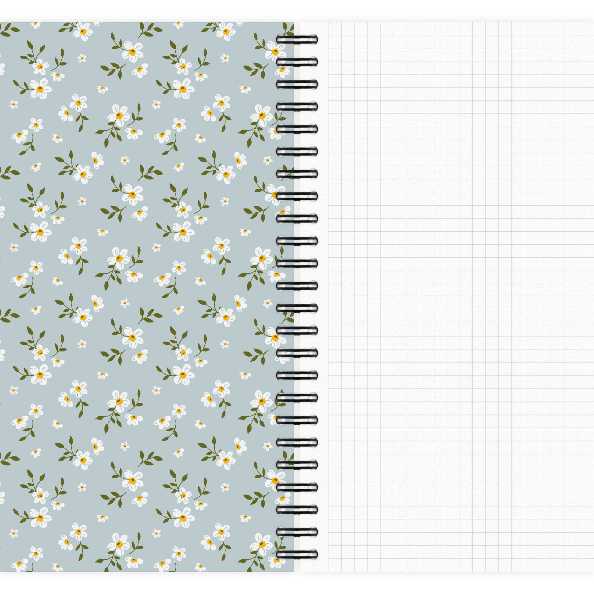 etmamu - Wholesale Notebook - Boho Floral Pattern No.4 A5 Notepad1