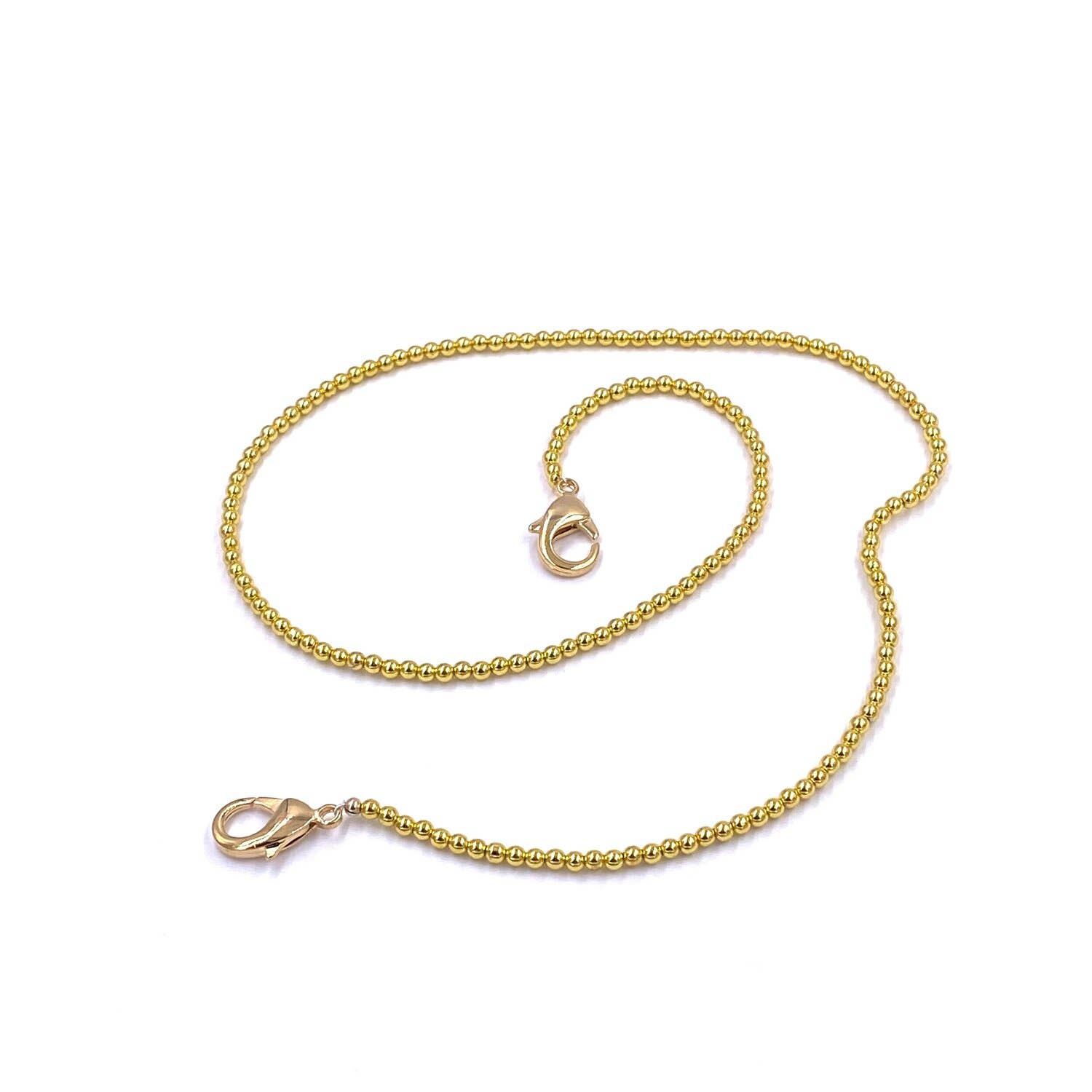 Ashley Gold - Wholesale Face/Body Chain - The Gold Mask Chain0