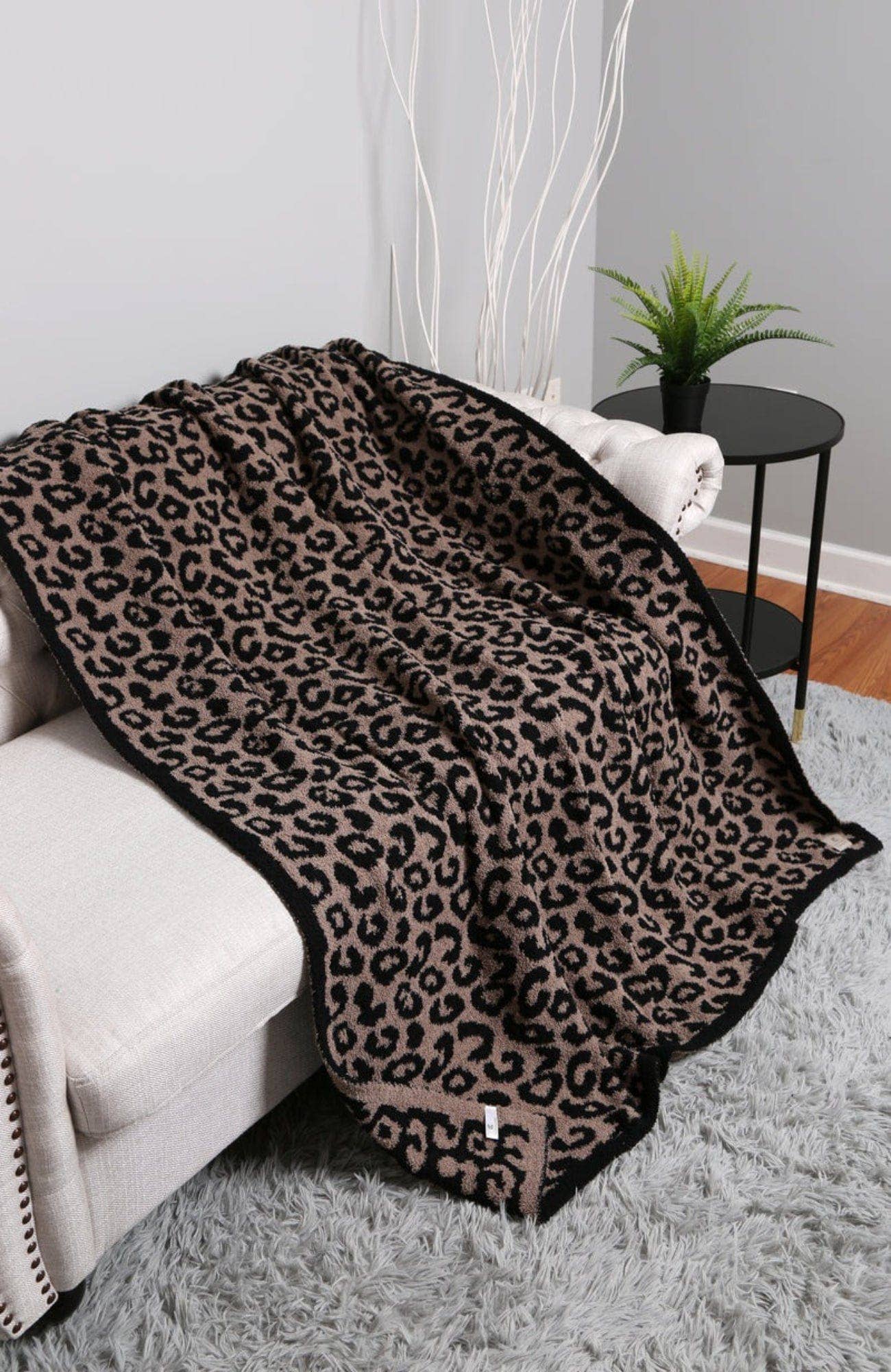 MiMi Wholesale - Wholesale Throw Blanket - Super Lux Leopard Print Throw Blanket12