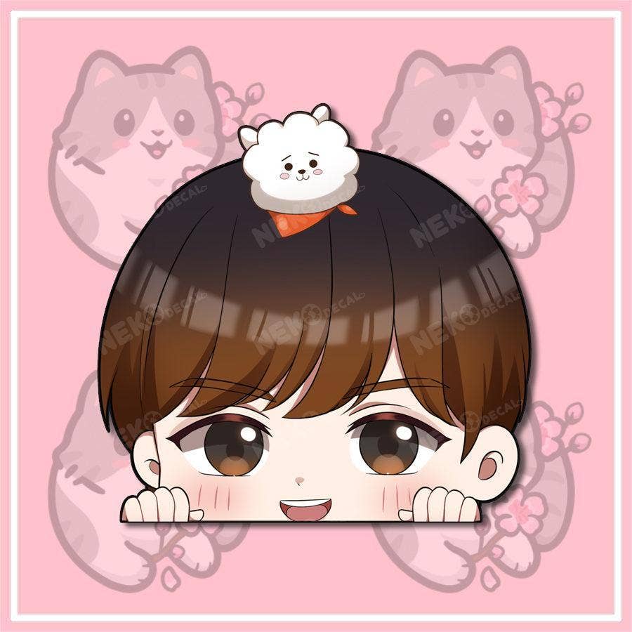 Nekodecal - Wholesale Sticker - Chibi BTS Peekers0