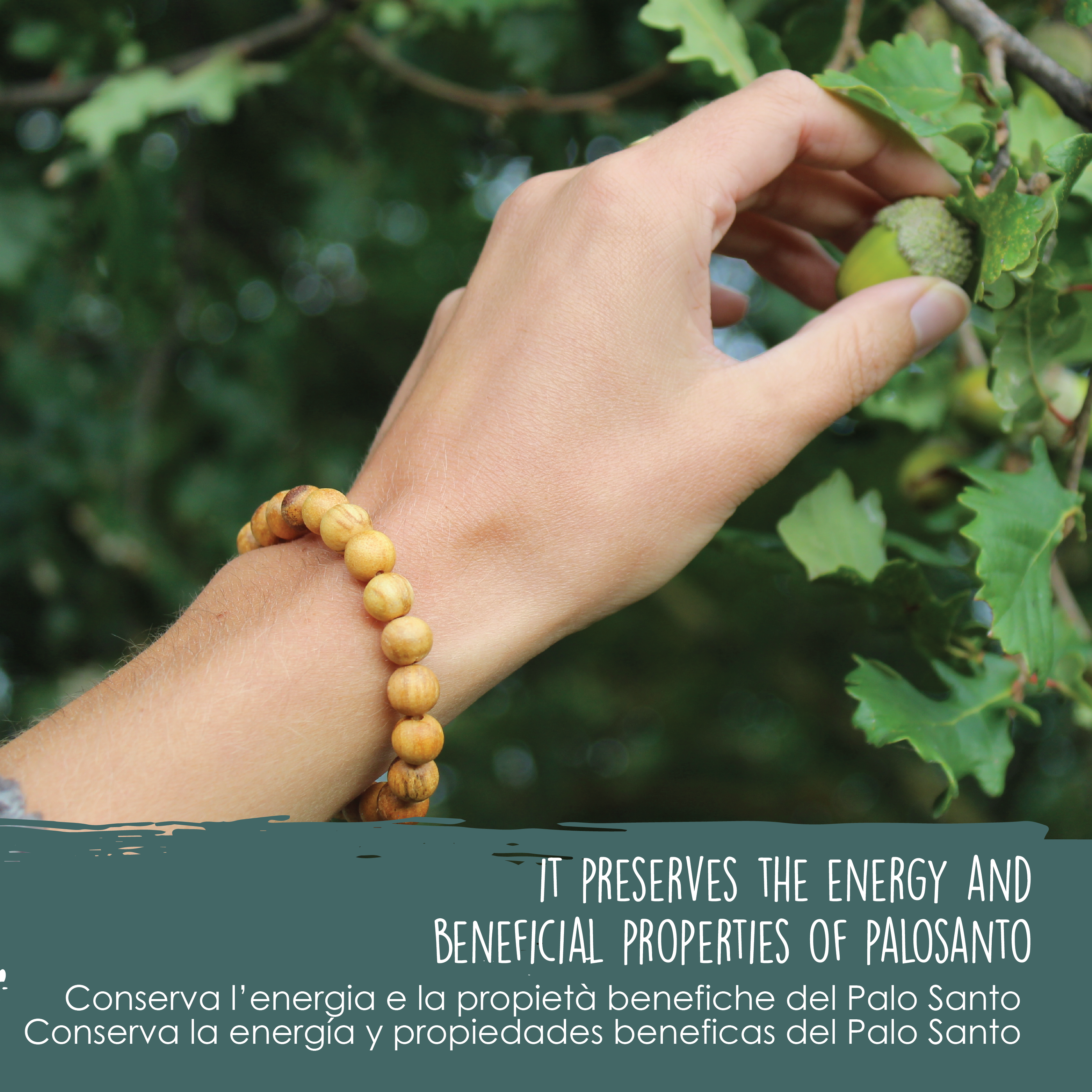 Herborea srl - Wholesale Beaded Bracelet - Palo Santo Bracelet5