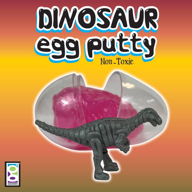 Geddes - Wholesale Putty/slijm - Kinderen - Dinosaurus Ei Putty - 24 stuks per doos7