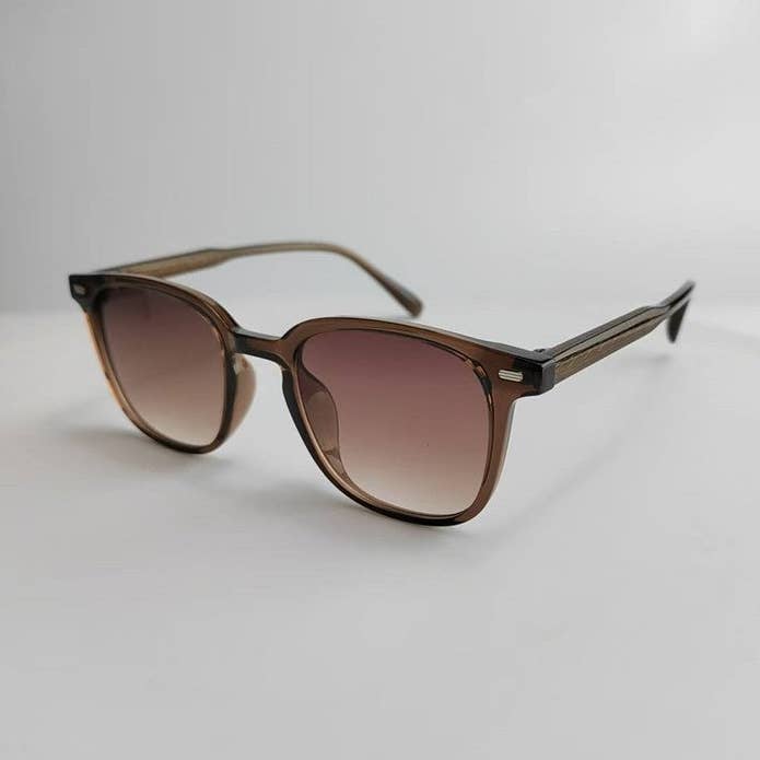 Gafas de sol cuadradas de moda para hombre para venta al por mayor de Sheer Trend