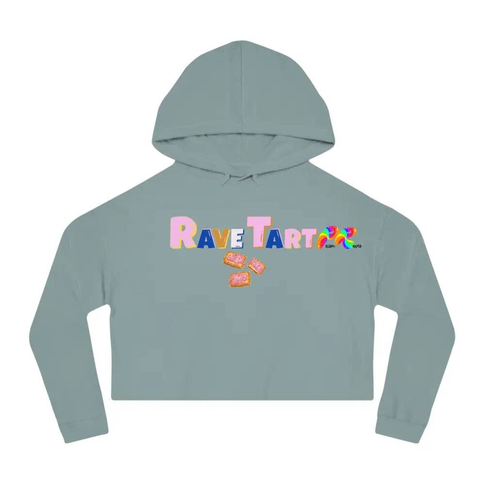 Prism Raves – Hoodie – Mulher por atacado – Moletom com capuz Rave Tart Cropped6