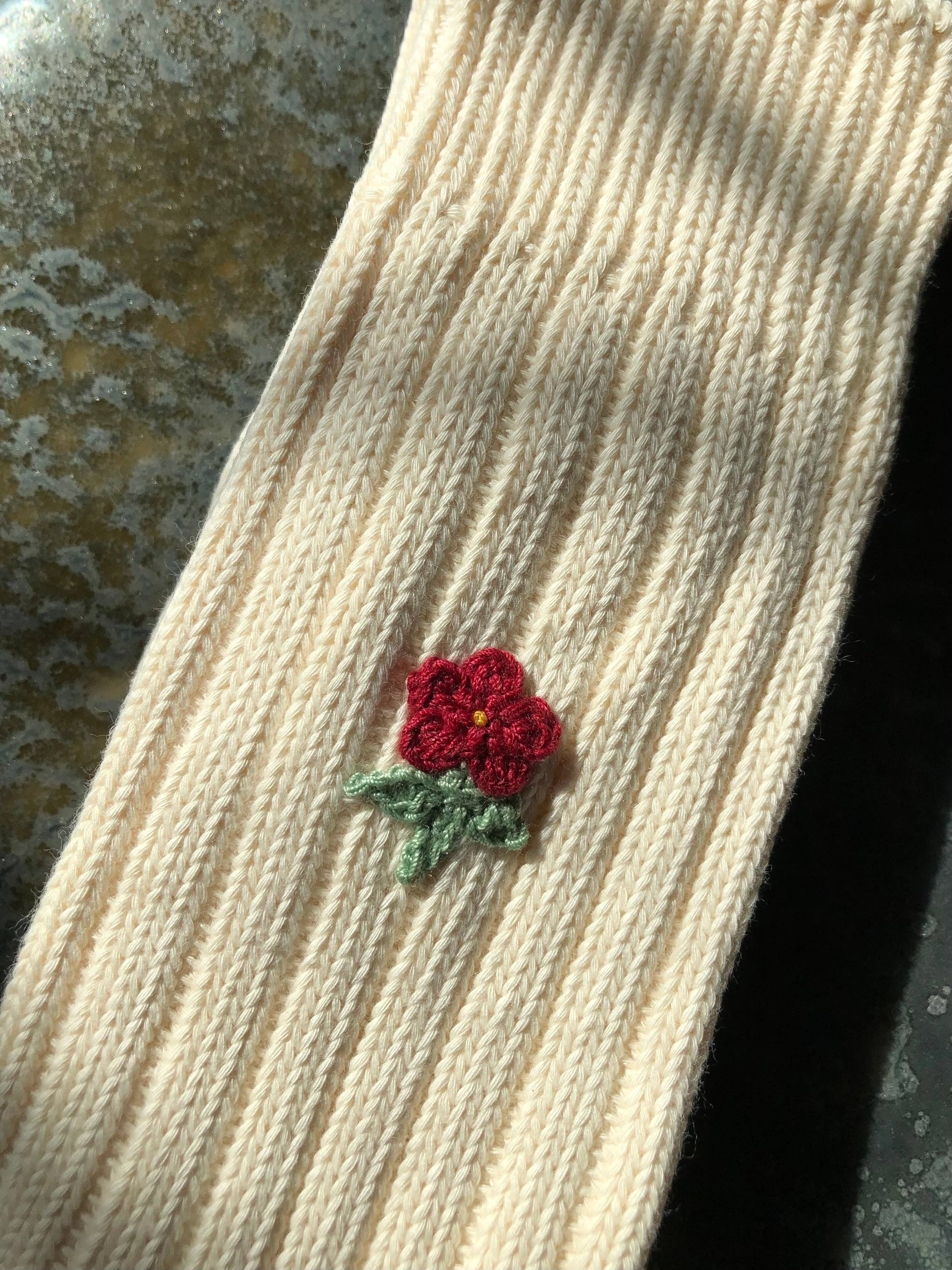 Billy Bamboo - Vendita all'ingrosso Calzini - Donna - CALZINI ROSA CAMPO UNCINETTO17