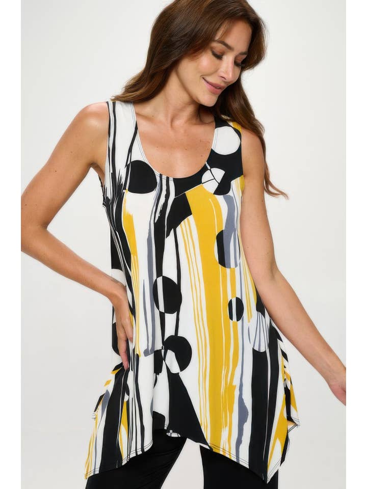 CC Wholesale Clothing - Wholesale Tunic - Women's - Hit Shark Bite Hem Tank4