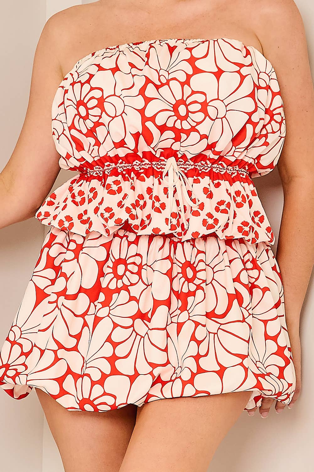 Her Bottari - Wholesale Top & Skirt Set - Women's - BT6152-SET_Bubble Tube Top & Skirt set10