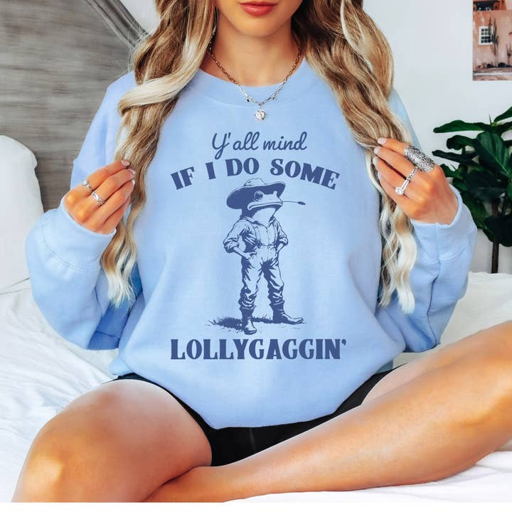 Southern Chic - Wholesale Grafisch sweatshirt - Dames - Lollygaggin Trui0