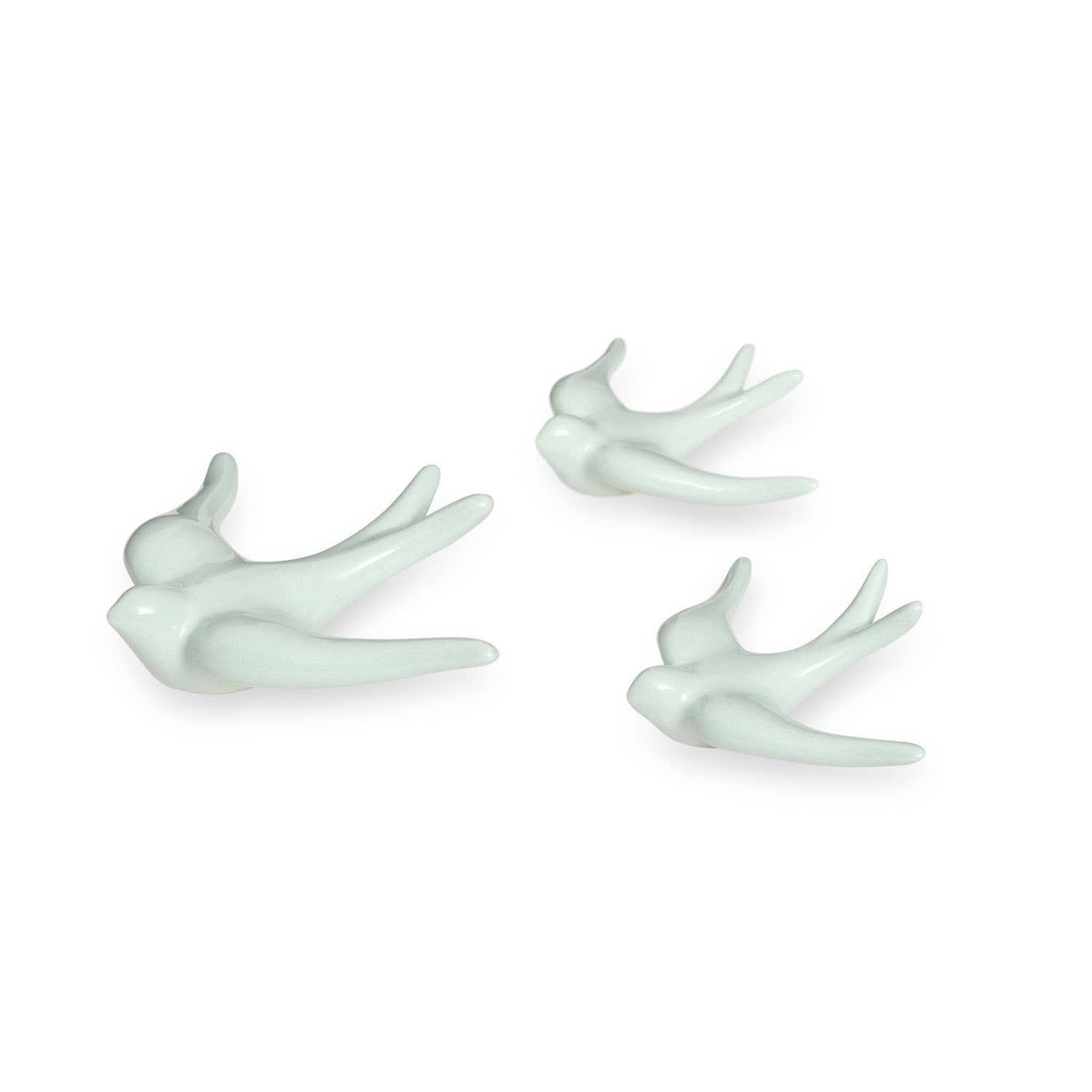 Casa Atlântica - Venta al por mayor Adornos de pared - Golondrinas de cerámica lisas en varios colores36