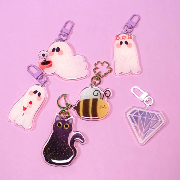 Whimsydew Art - Wholesale Keychain - Women's - Diamond Keychain3