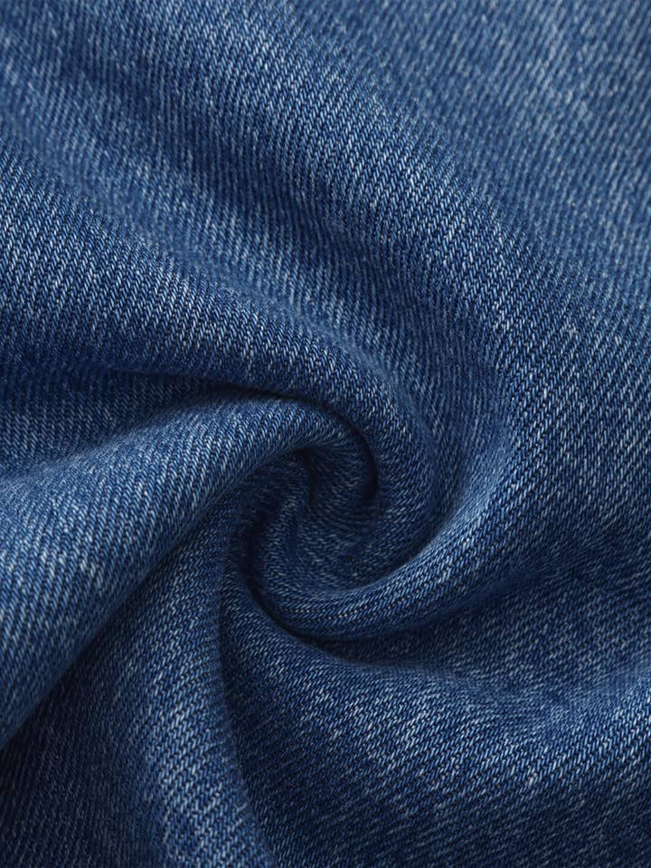 CUBIC - Wholesale Jeans - Women's - Panelled Loose-Fit Wide-Leg Tapered Jeans16