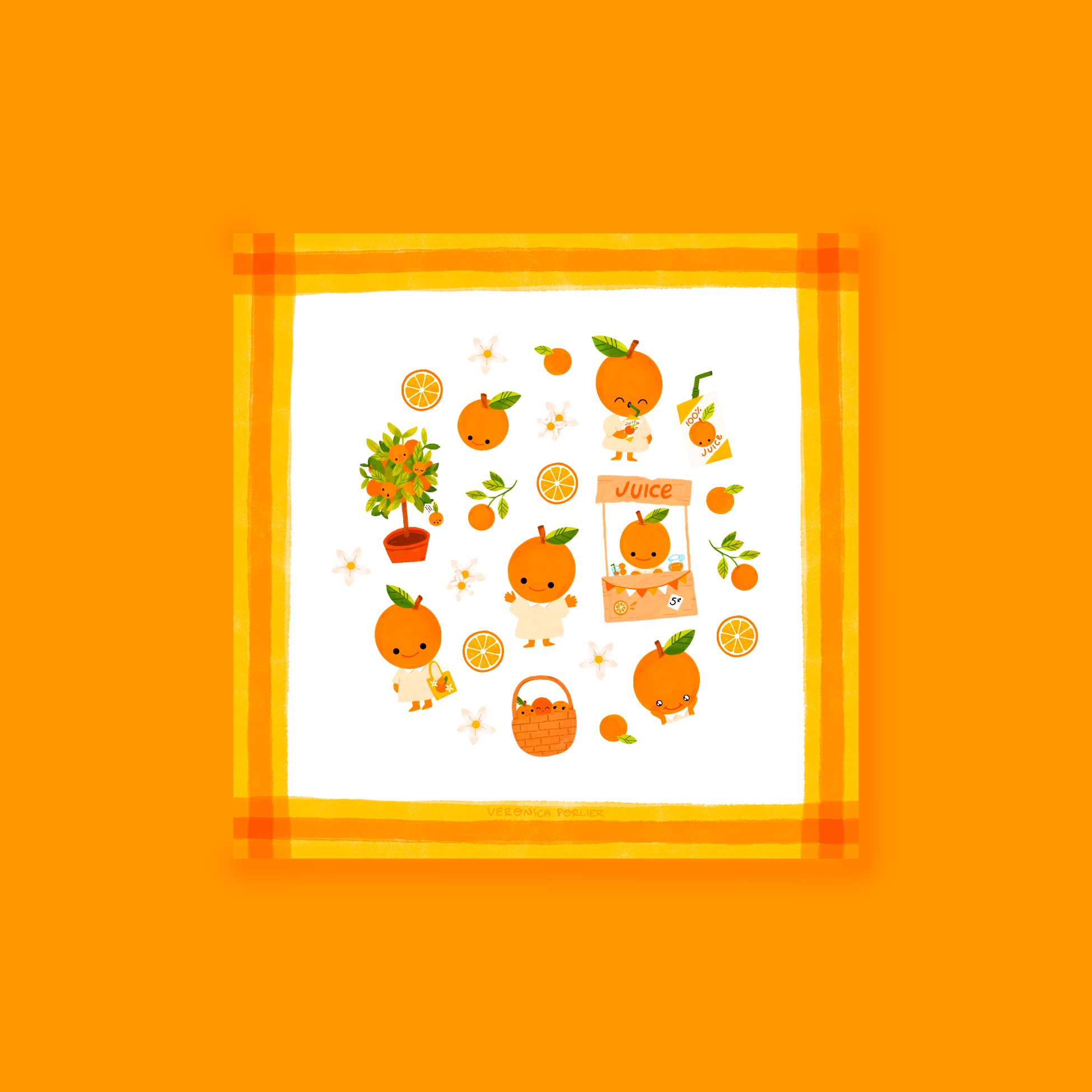 Veronica Porlier Illustrations - Wholesale Art Print - Life of Clementine Mini Print