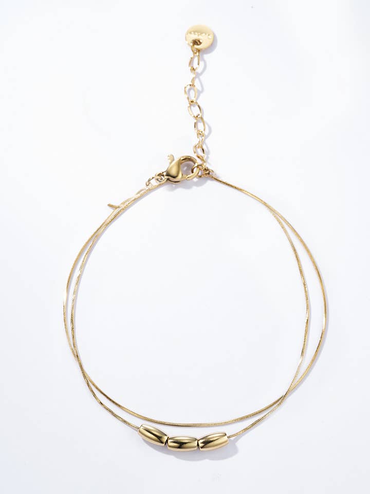 Bracelet en acier inoxydable 324AQ156 pour la vente par BYREN | ÉLINE L'ATELIER