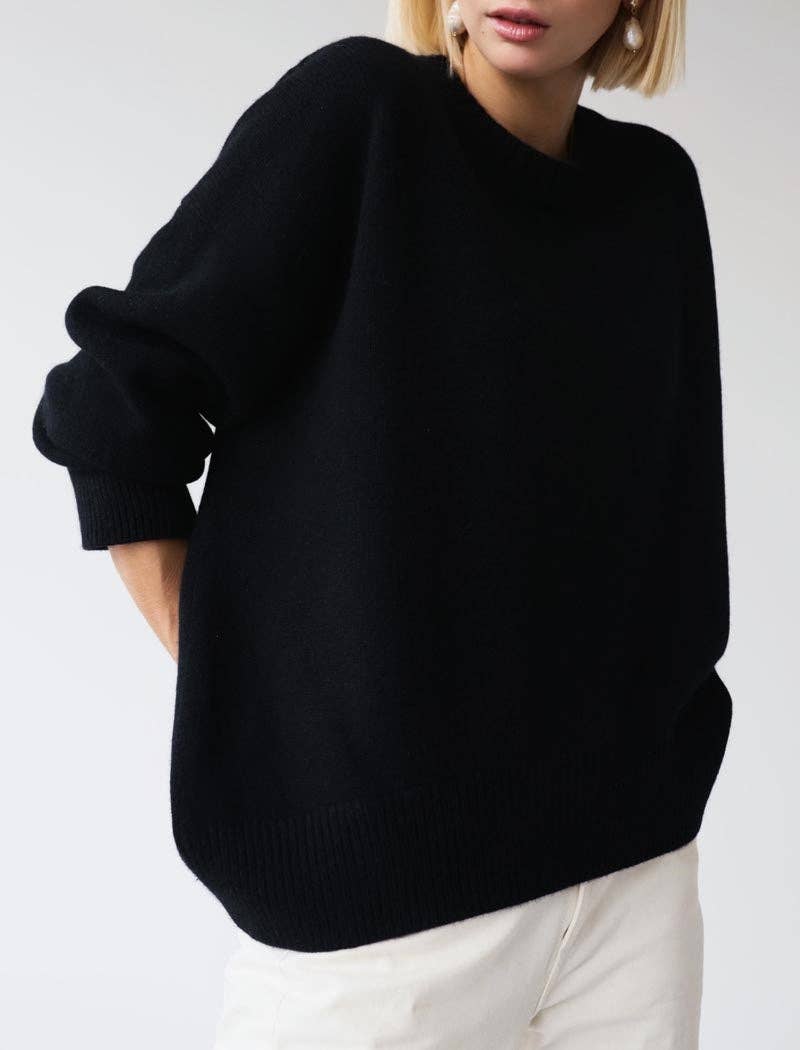 Masyal - Wholesale Knit Sweater - Women's - Classic Crewneck Knit Sweater7