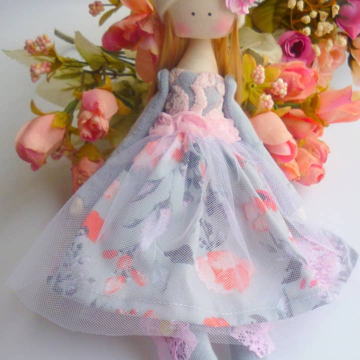 ChernikovaNataliya - Wholesale Doll - Kids - Handmade Doll, Tilda Dolls, Decorative Doll, Shabby Chic Nursery, Little Girl Toys, Shabby Cloth Dolls,Ballerina Doll.Fabric Doll.5