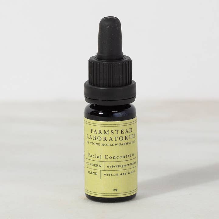 Hyperpigmentierung/Gesichtskonzentrat — Melissa and Lemon für den Großhandel von Farmstead Laboratories