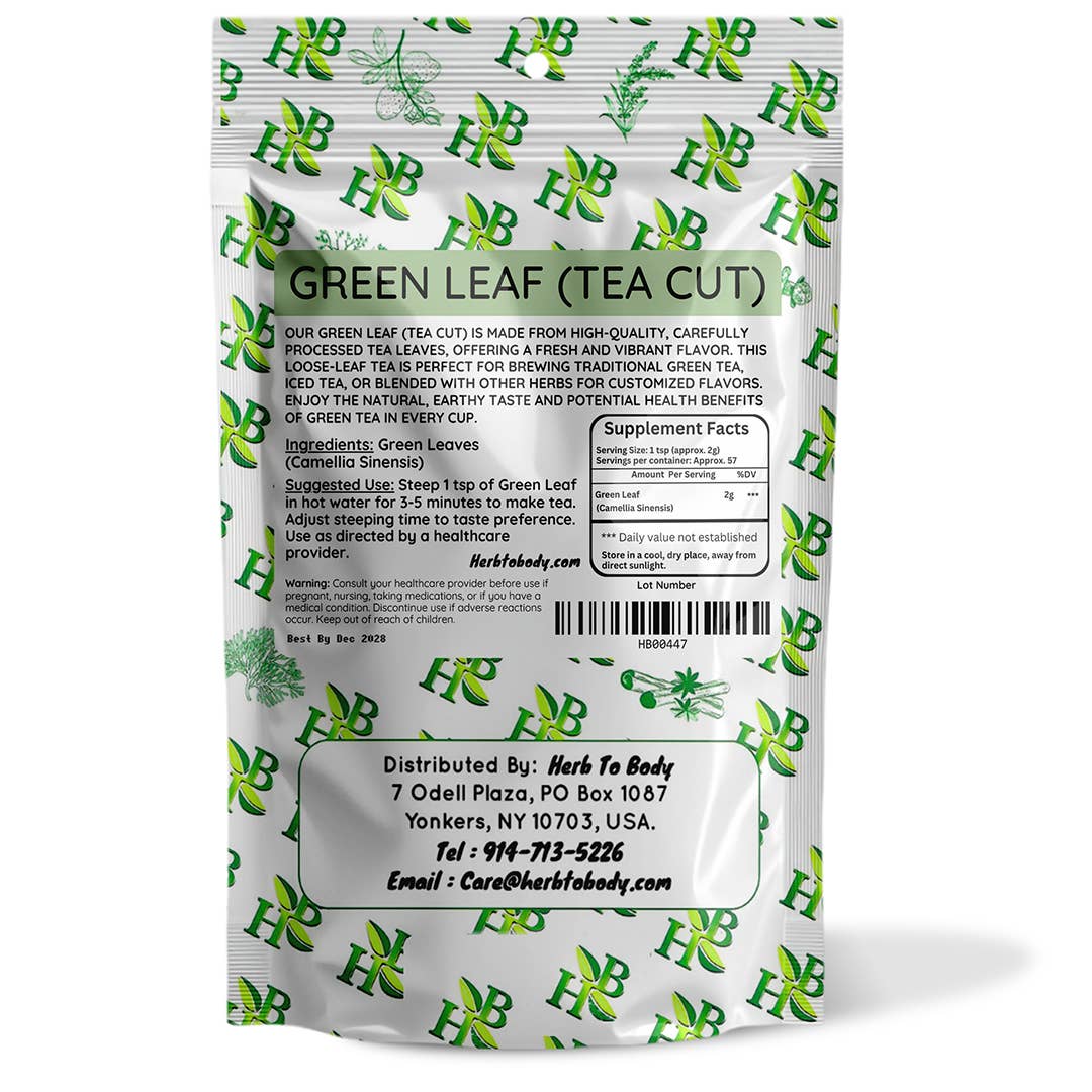 Herb To Body - Venta al por mayor Tés a granel - Hoja verde (cortada en té) - Hierbas chinas2