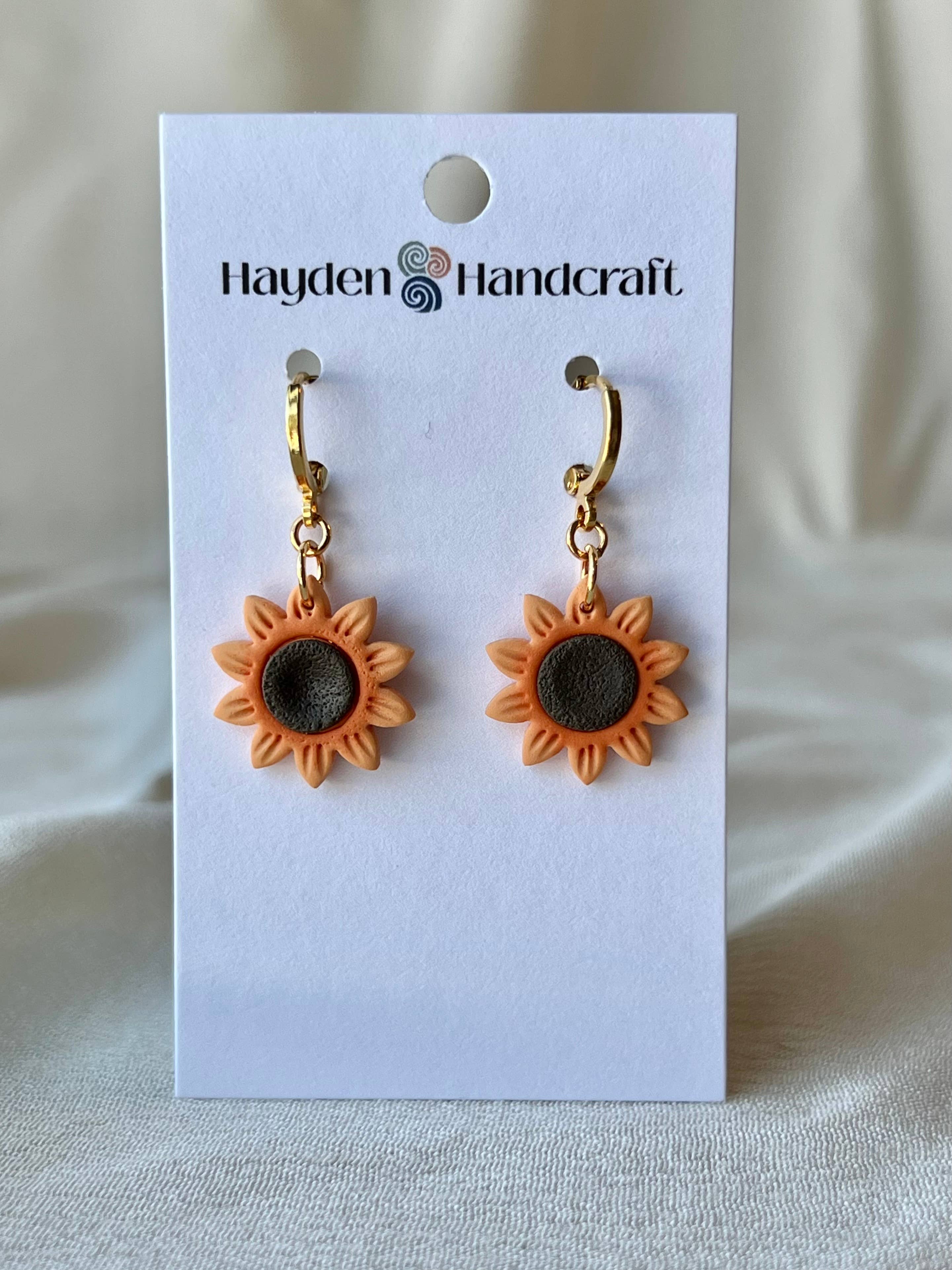 Hayden Handcraft - Wholesale Dangle Earrings - Sunflower Earrings4