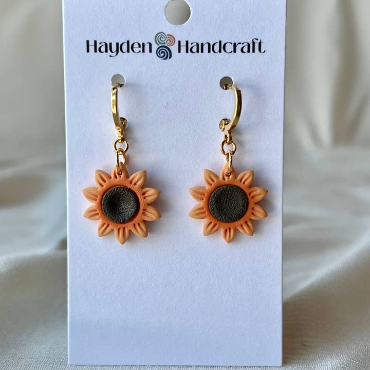 Hayden Handcraft - Wholesale Dangle Earrings - Sunflower Earrings4