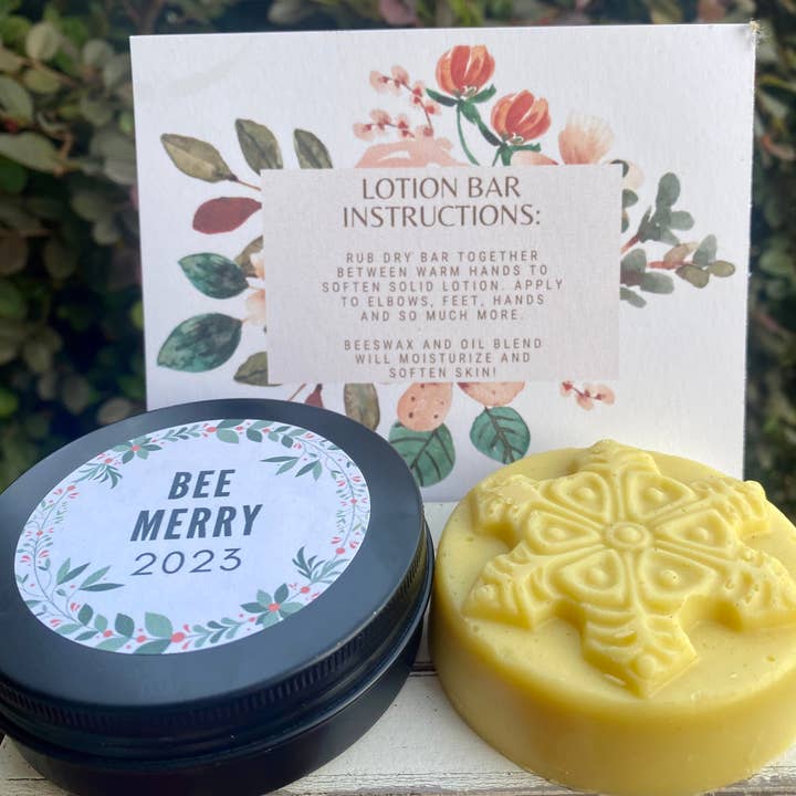 Lotion Bar, Solid Lotion, Christmas 2025 Self Care Gift, Spa for wholesale by Thy Will Bee Done Apiary