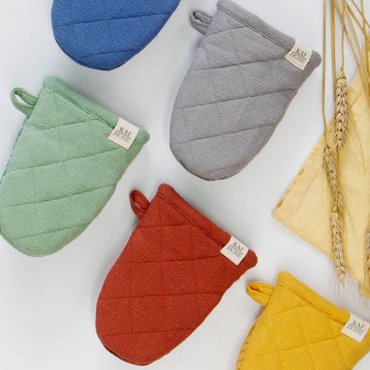 KAF Home - Wholesale Oven Mitt/Pot Holder - KAF Home Monaco Printed Silicone Mini Mitt