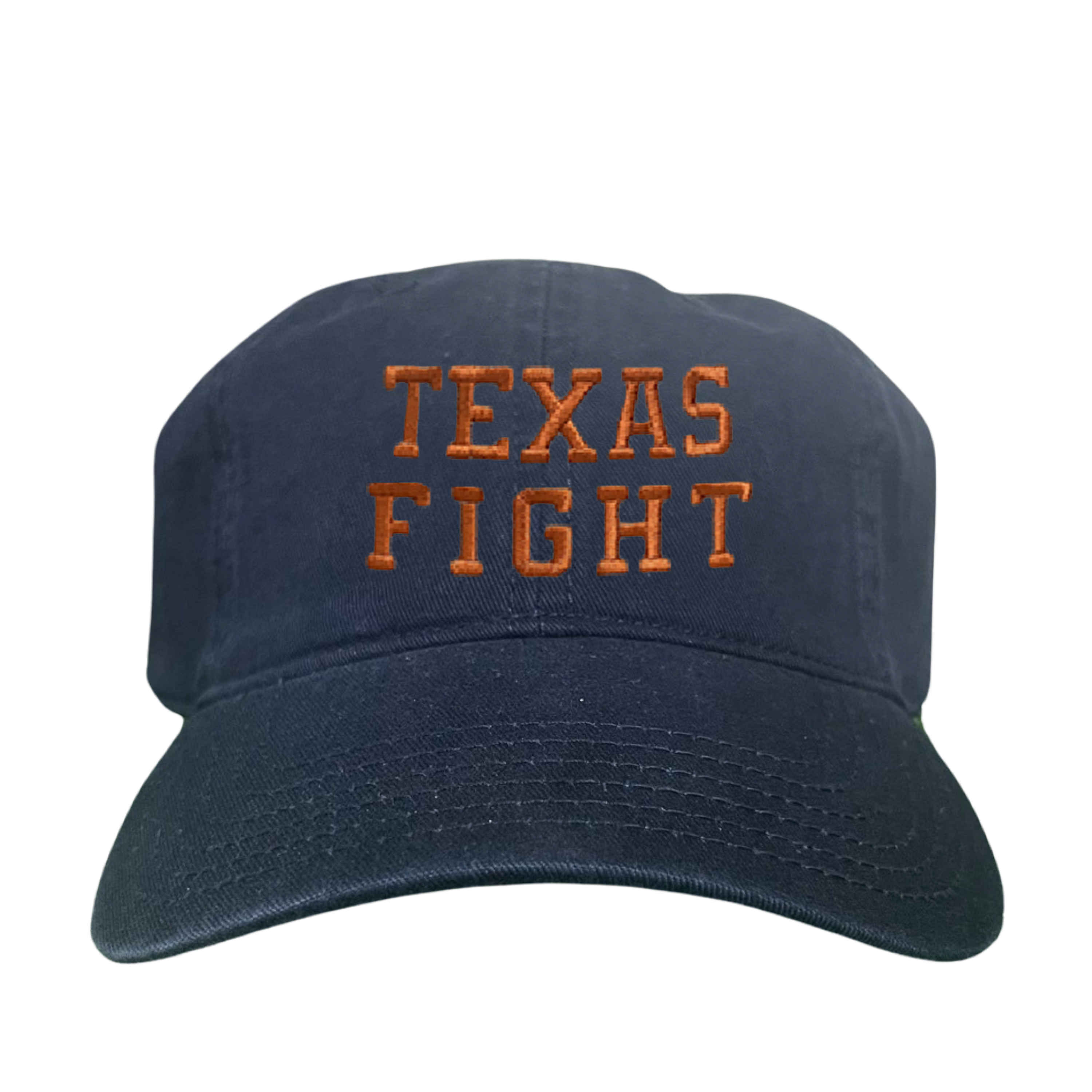 Last Stand Hats, LLC - Wholesale Baseball Cap - Unisex - Texas Longhorns Texas Fight Embroidered Hats / UT9154 / MM17