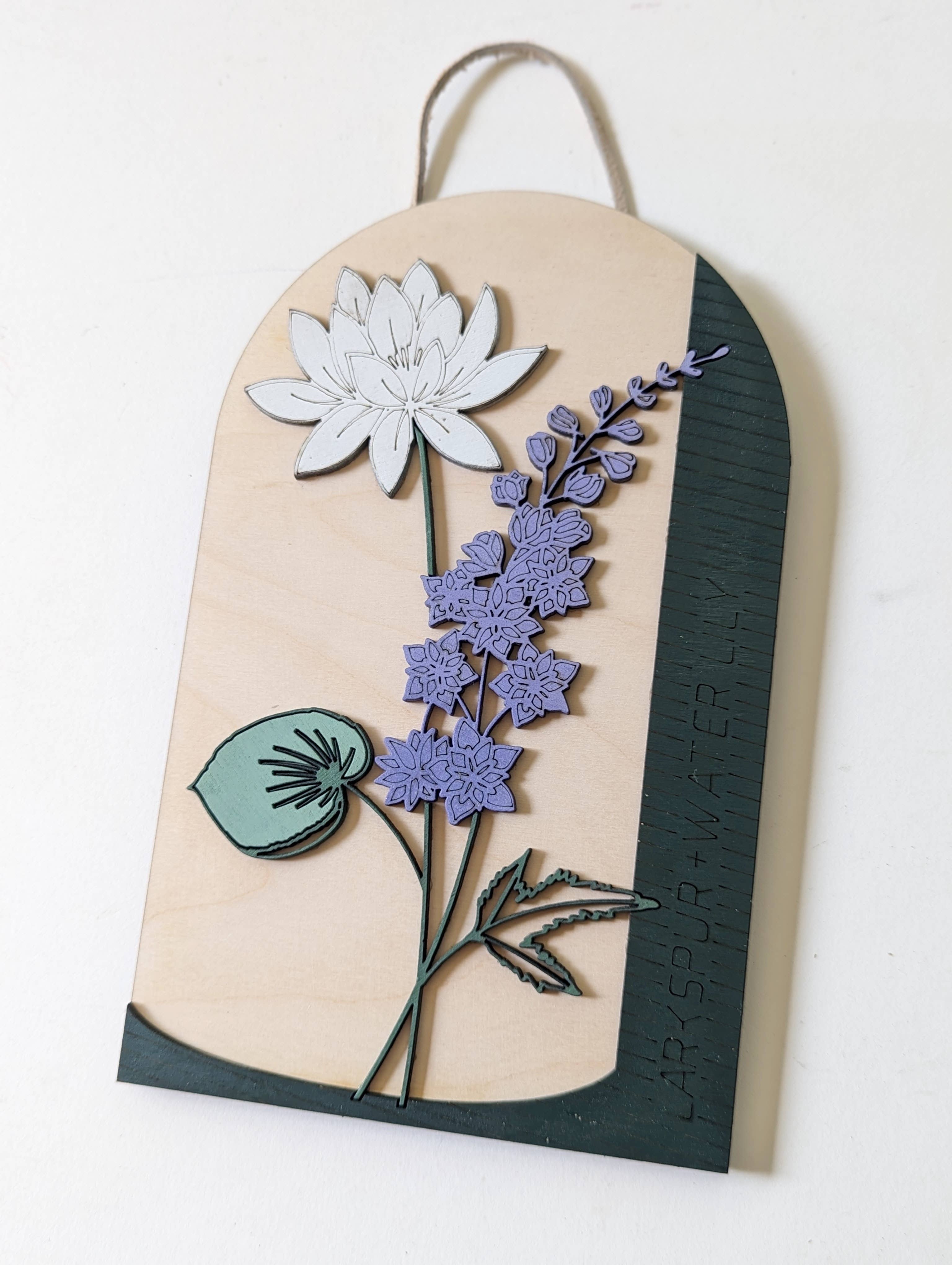 Makery Maven Co. - Wholesale Wall Accent - Birth Flower Wall Art | Individual Months of Collection11