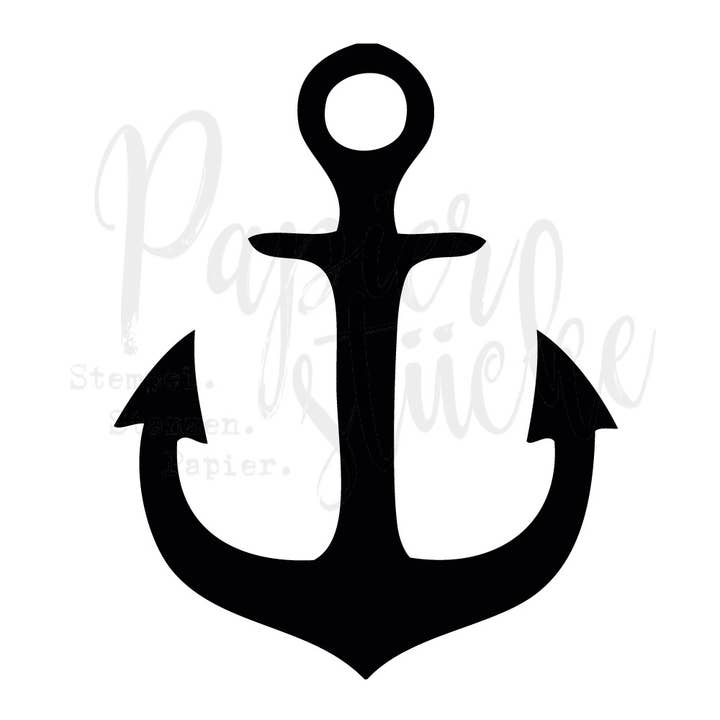 Stamp: Anchor for wholesale by Papierstücke