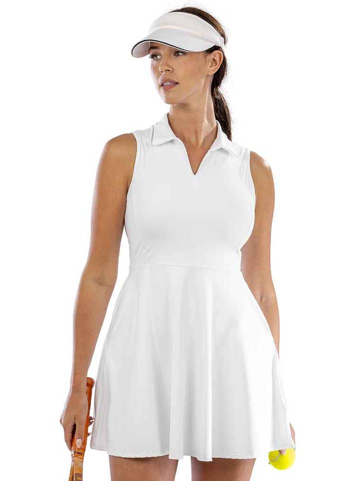 Pierre Francis – wholesale Sportklänning – Dam – Spiro - Damernas Återvunna Träningsklänning3