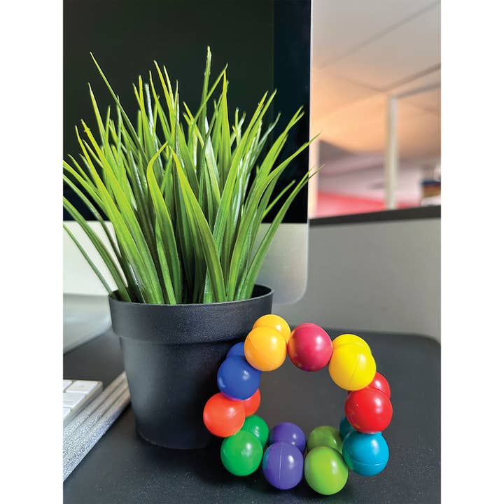 Geddes - Wholesale Fidget Toy - Kids - RAINBOW TWIST TOY 12/BOX6