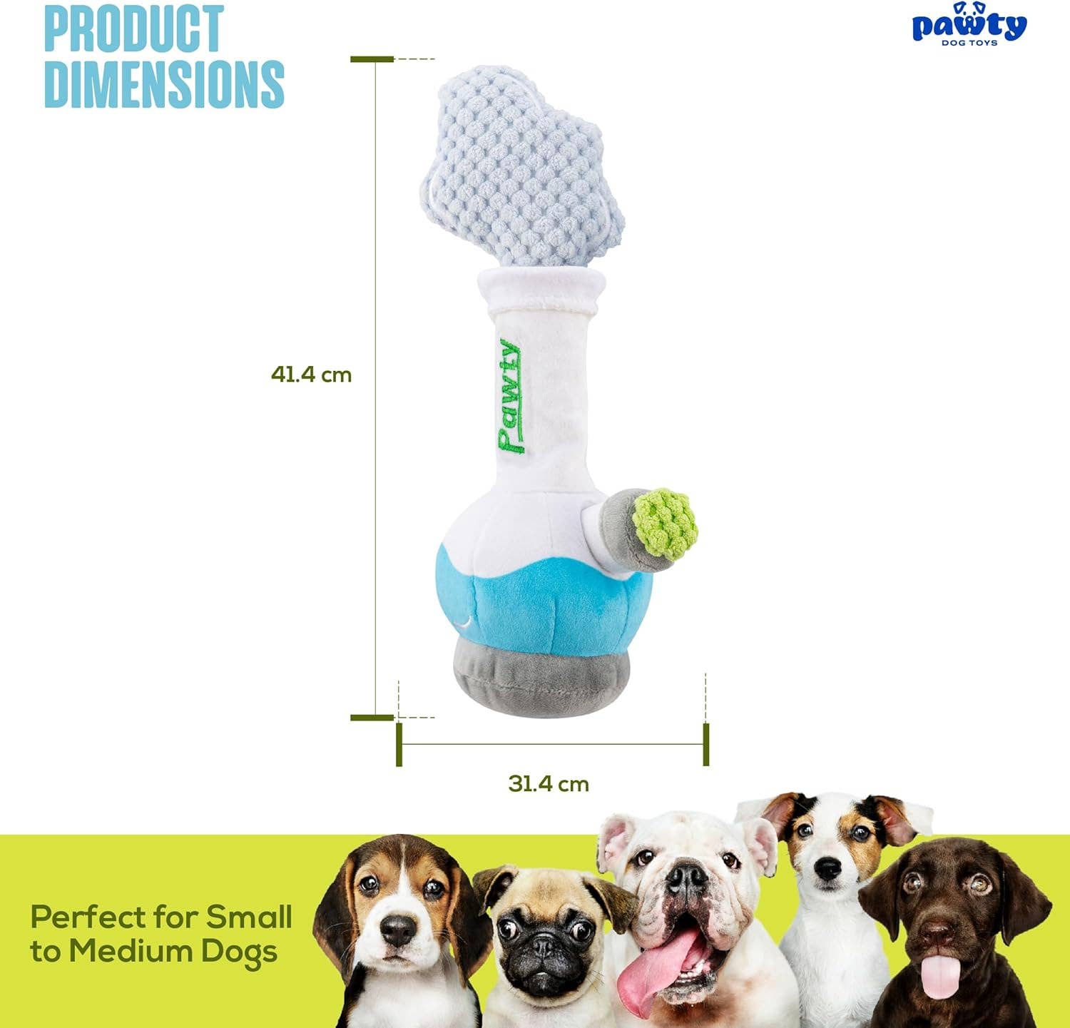 PAWTY Dog Toys - Wholesale Pet Plush Toy - Dog - PAWTY Bong3