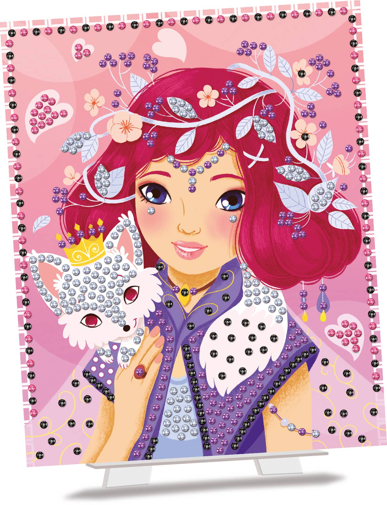 Créa Lign' - Wholesale DIY Craft Kit - Kids - Diamond Damsels Crafting Cards2