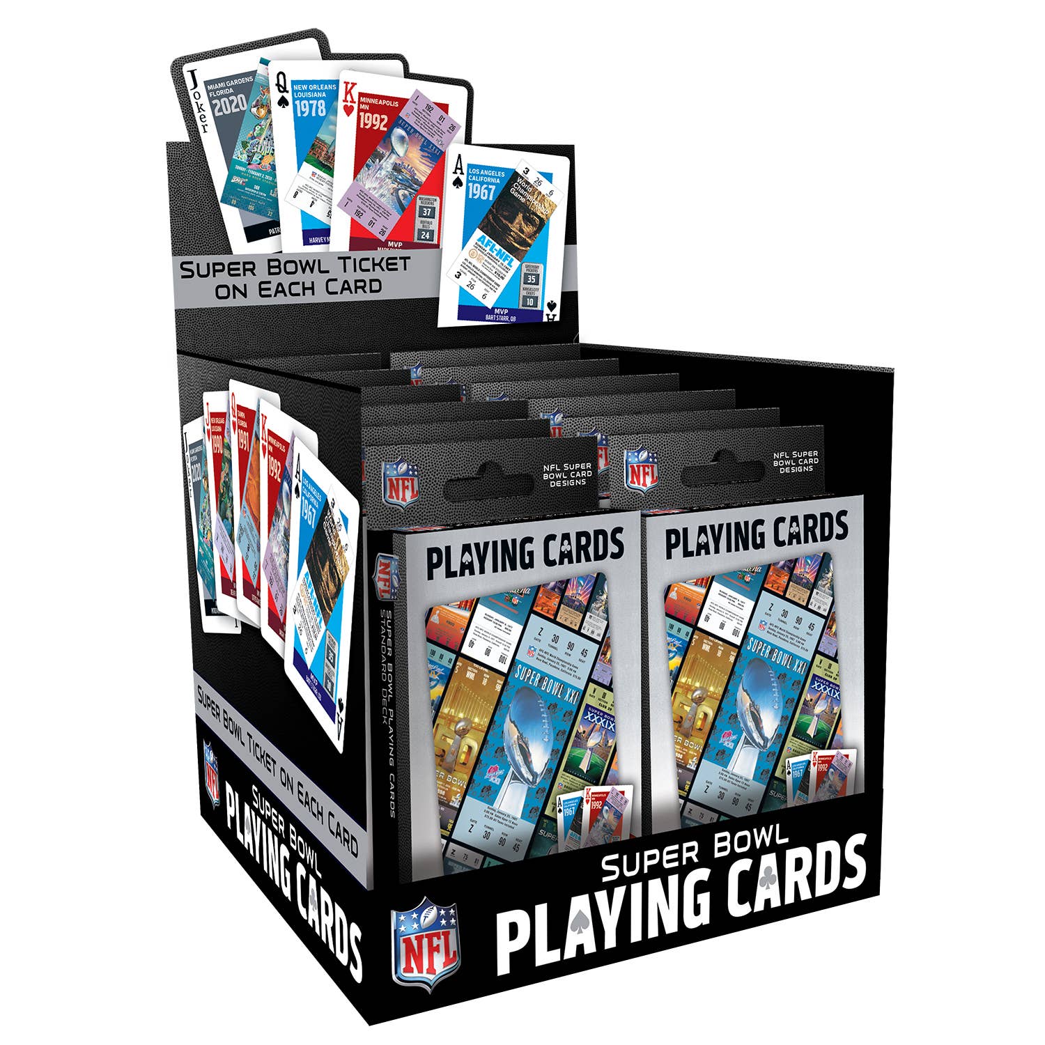 Masterpieces Puzzles - Vente Jeu de cartes - Cartes à jouer pour le Super Bowl de la NFL3