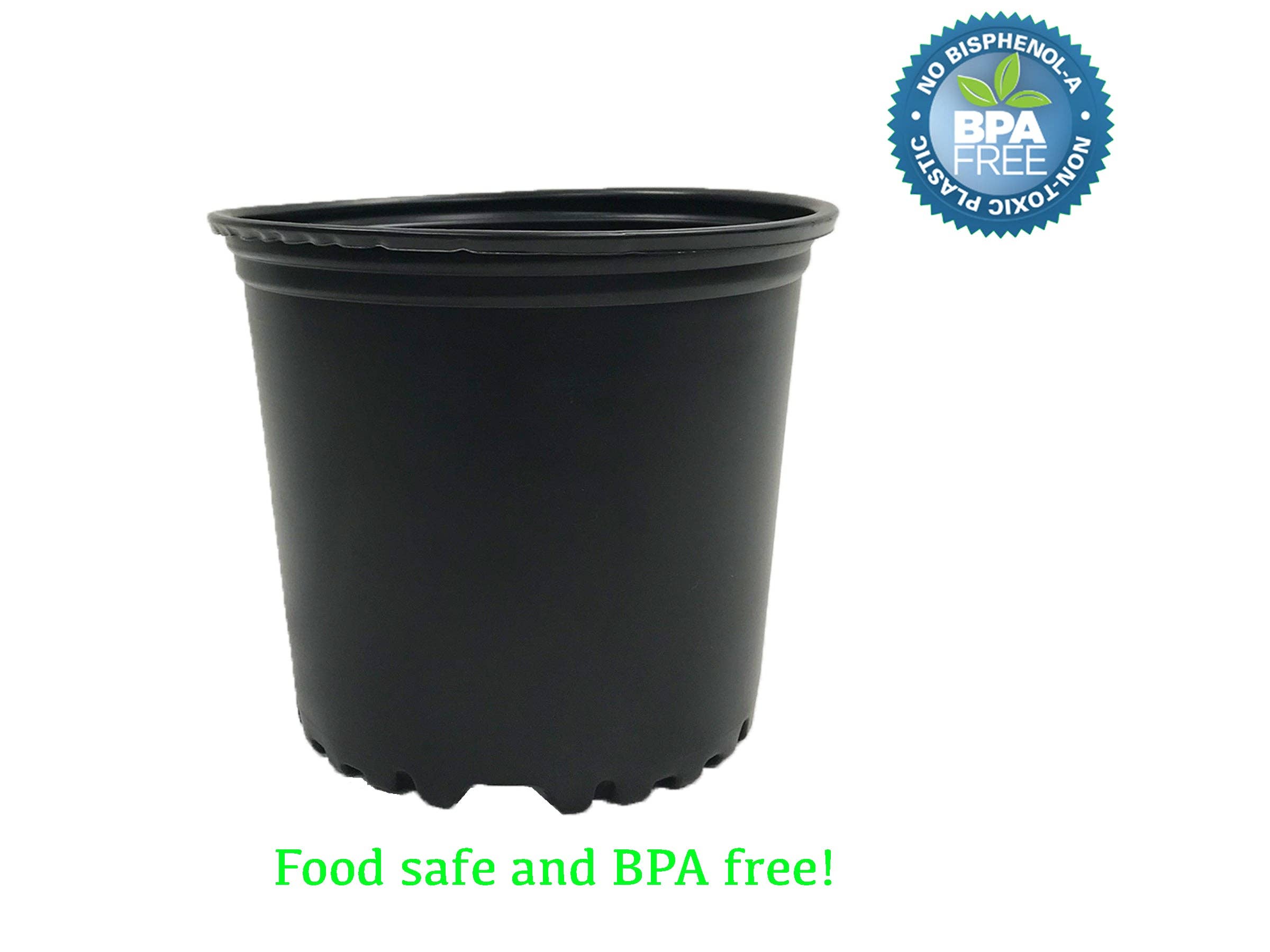 Viagrow - Wholesale Plant pot - Viagrow 1 Gallon Nursery Pot (EA)2