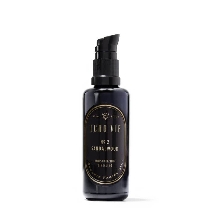 Organic Face Oil #2 Sandalwood for wholesale by ECHO VIE