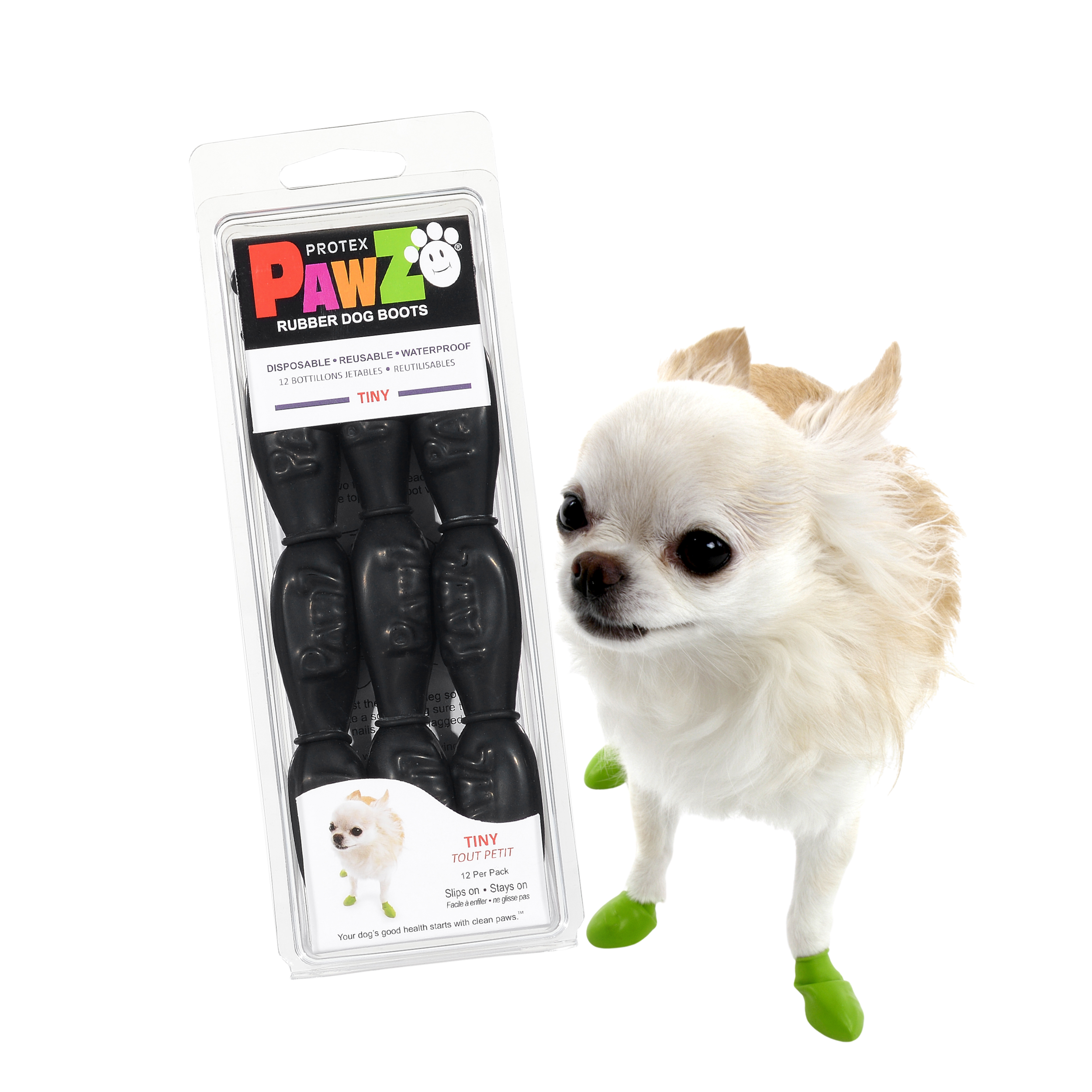 Downtown Pet Supply – wholesale Pet paw protection – PawZ Rubber Dog Boots, 12 Boots11
