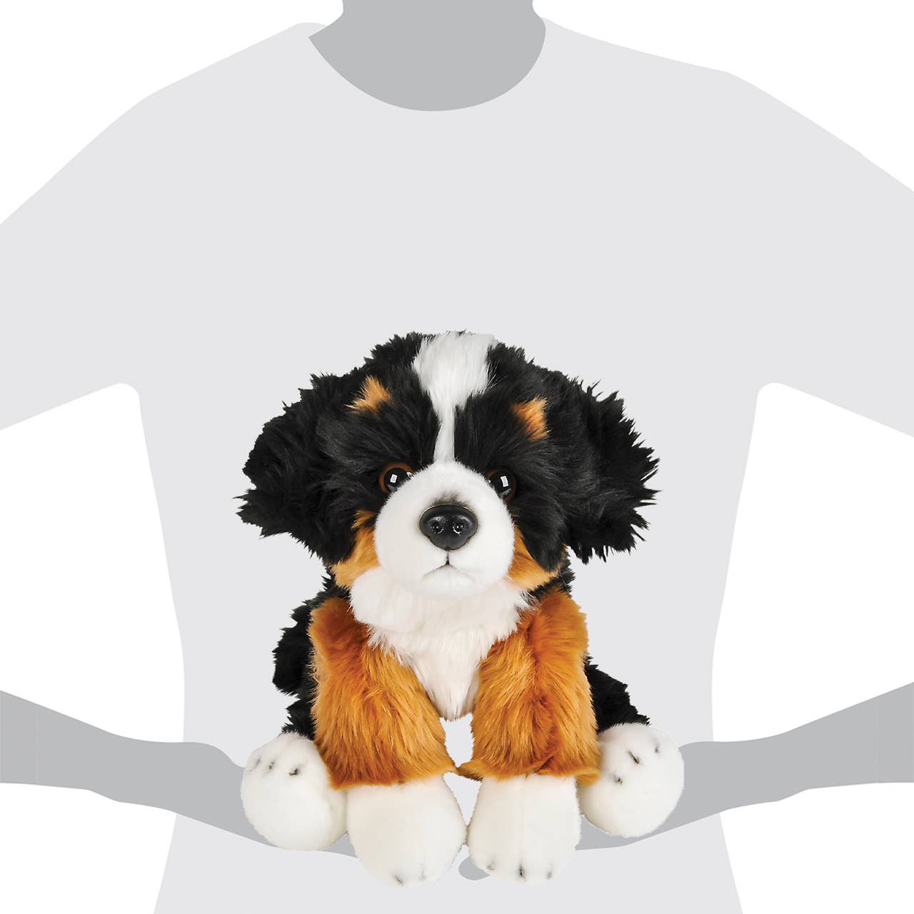 Kelli's - Wholesale Stuffed/Plush Toy - Kids & Baby - Lifelike Plush Puppy - Bernese Mountain Dog2
