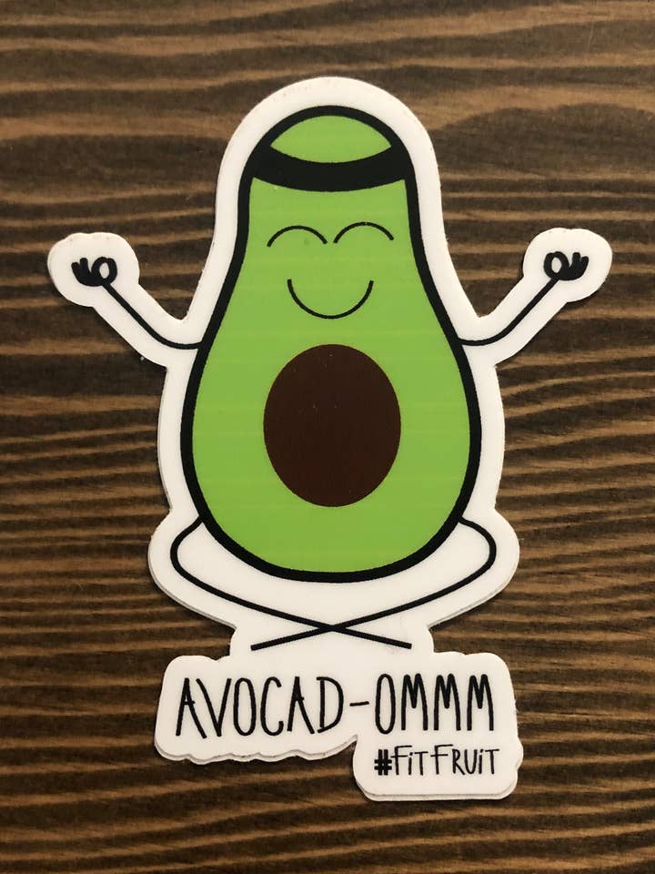 Avocadommm Sticker for wholesale by Kompass Apparel