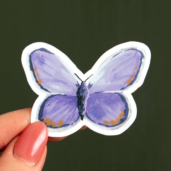 1canoe2 | One Canoe Two Paper Co. – Großhandel Aufkleber für Telefon und Laptop – Karner-Bläuling Aufkleber Sticker1