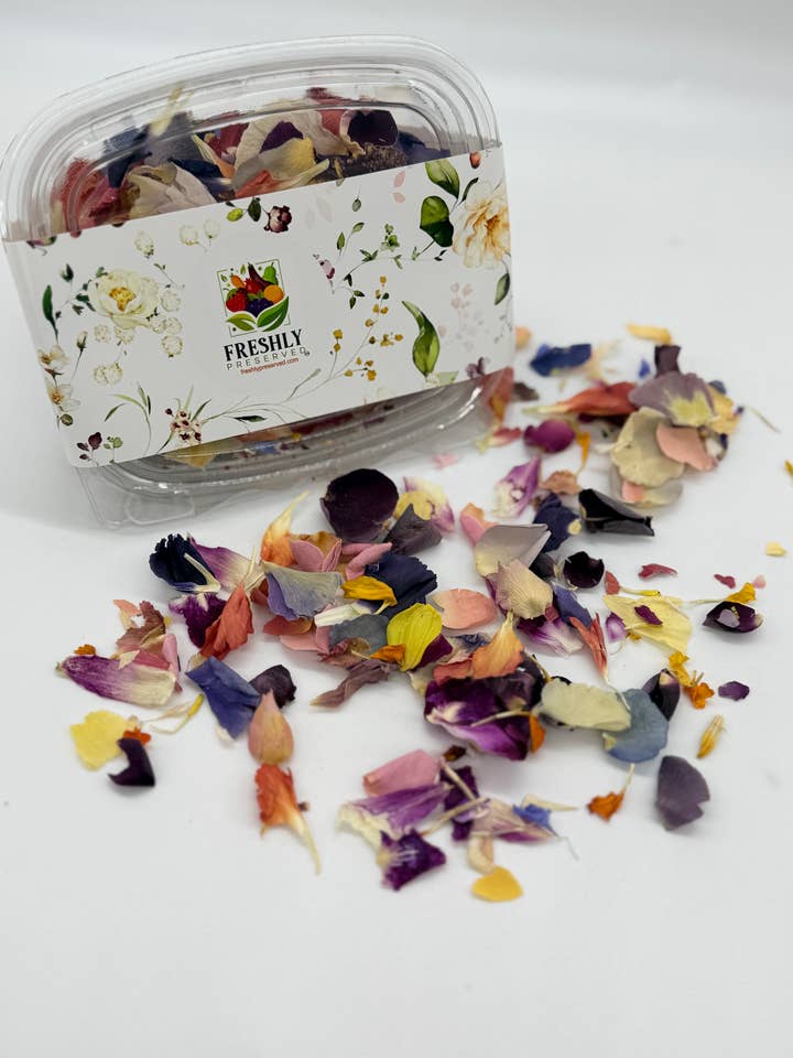 Freeze-dried Flower Petals, Assorted Edible Flower Petals for wholesale by Freshly Preserved