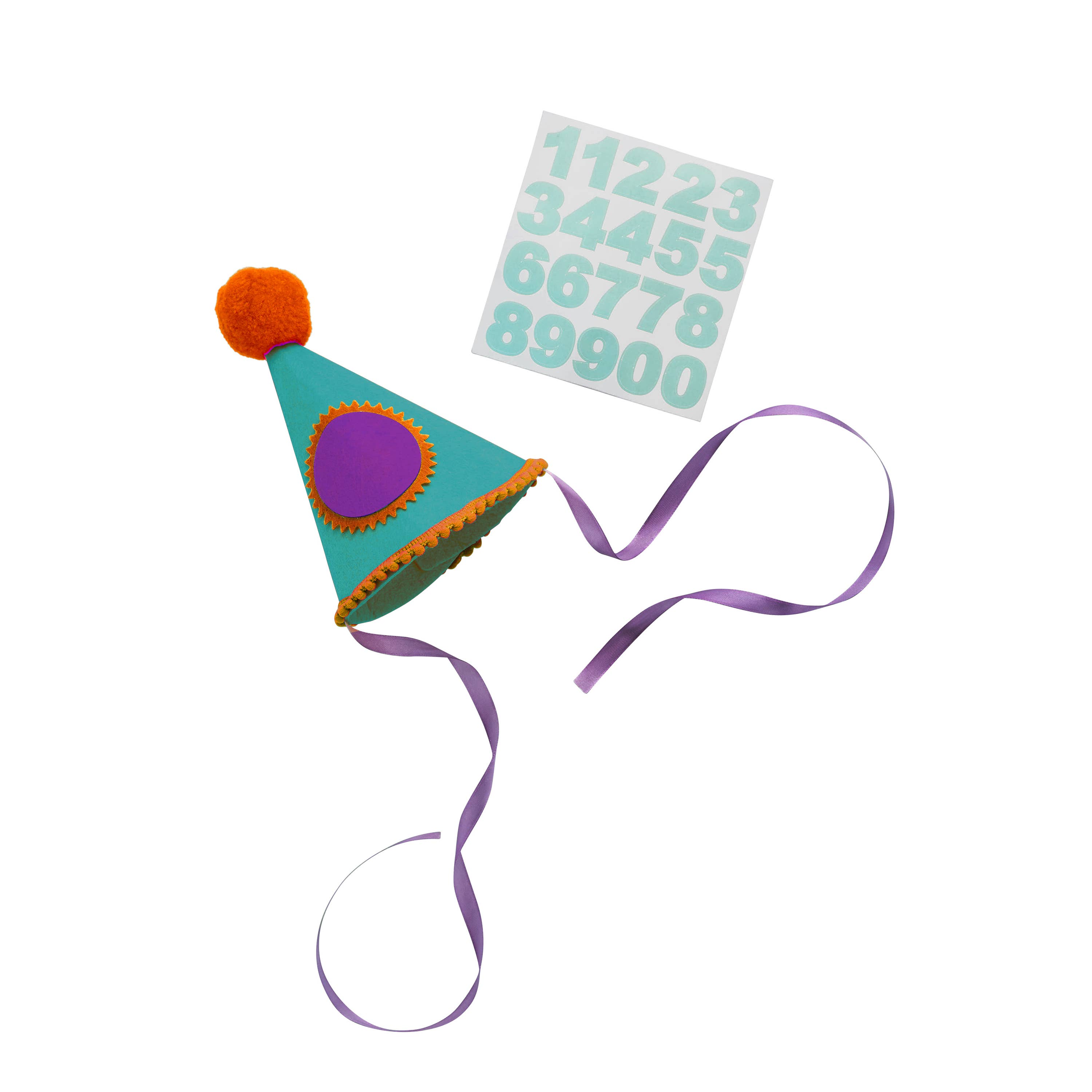 Hootyballoo by Club Green – wholesale Party hat/crown – Premium Brights Customisable Felt Party Hat1