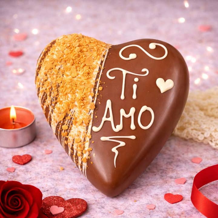 Cœur de chocolat et céréales Ciokocereali 400g pour la vente par Sicilyaddict