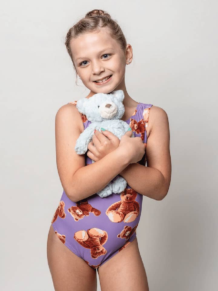 Justaucorps de gymnastique ultra doux en peluche - Foxy's Leos pour la vente par Foxy's Leotards